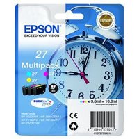 Original Epson 27 Colour Ink Cartridge Multipack