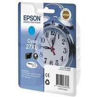 Original Epson 27XL Cyan Ink Cartridge
