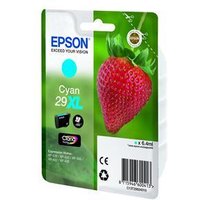 Original Epson 29XL Cyan Ink Cartridge