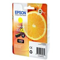 Original Epson 33XL High Capacity Yellow Ink Cartridge