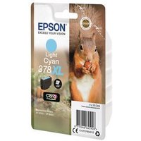 Original Epson 378XL High Capacity Light Cyan Ink Cartridge