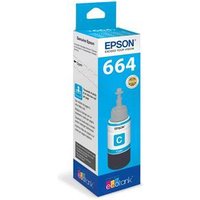 Original Epson T6642 EcoTank Ink Bottle - Cyan 70ml