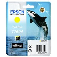 Original Epson T7604 Yellow Ink Cartridge