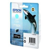 Original Epson T7605 Light Cyan Ink Cartridge