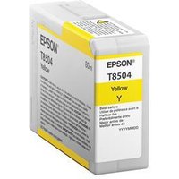 Original Epson T8504 Yellow Ink Cartridge