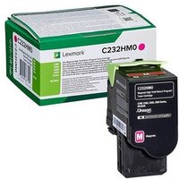Original Lexmark C232HM0 High Capacity Magenta Toner Cartridge