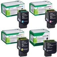 Original Lexmark C242XK0 Extra High Capacity Toner Value Pack