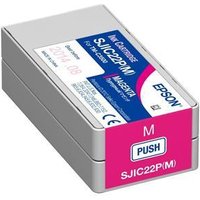 Original Epson SJIC22PM Magenta Ink Cartridge