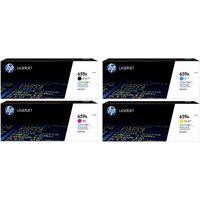 Original HP 659A Toner Cartridge Multipack (B/C/M/Y)