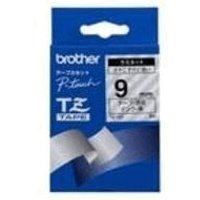 Original Brother P-Touch TZE121 9mm Gloss Tape - Black on Clear