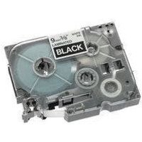 Original Brother P-Touch TZE325 9mm Gloss Tape - White on Black