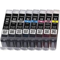 Original Canon CLI-42 8 Ink Multipack (B/C/M/Y/PC/PM/G/LGY)