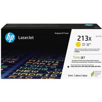 Original HP 213X High Capacity Yellow Toner Cartridge (W2132X)
