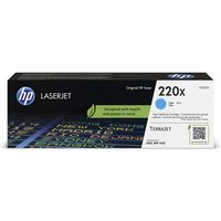 Original HP 220X High Capacity Cyan Toner Cartridge