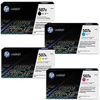 Original HP 507X High Capacity BCMY Toner Value Pack