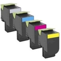 Original Lexmark 70C2X High Capacity Toner Value Pack (B/C/M/Y)