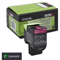 Original Lexmark 802M Magenta Toner Cartidge