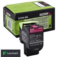 Original Lexmark 802SM Magenta Toner Cartridge