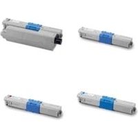 Original Oki 4446972 B/C/M/Y High Capacity Toner Value Pack