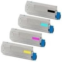 Original Oki B/C/M/Y Toner Value Pack - for C822 printers