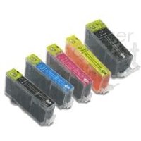 Compatible Canon CLI-521 B/C/M/Y + PGI-520BK Multipack