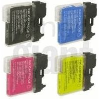 Compatible LC1100 Multi Pack (B/C/M/Y)