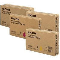 Original Ricoh 841635 Ink Cartridge Multipack (B/C/M/Y)