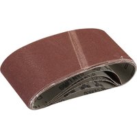 5 x Schleifbänder 65 x 410 mm K 120
