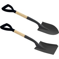 Toolchestde 26% Rabatt Eckige MiniSchaufel 700 mm Rundspaten 700 mm sichern