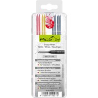 Pica Dry Ersatzminen Basis Set 4 x Graphit 2 x Rot 2 x Gelb