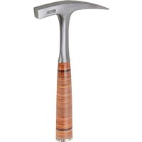 PICARD Ganzstahl Geologenhammer 500g mit Schneide und Ledergriff Nr. 761 1/2