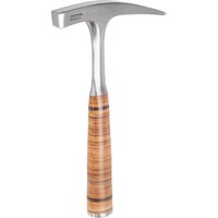 PICARD Ganzstahl Geologenhammer 500g mit Spitze und Ledergriff Nr. 761