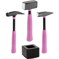 Toolchestde 17% Rabatt auf das PICARD Pink Edition Set Latthammer Schlosserhammer Fäustel mit Gravur