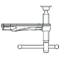 BESSEY Gleitbügel kpl. m. Knebelgriff GZ30 (Auslad. 140 mm)