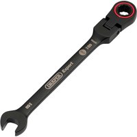 Draper Expert Hi-Torq Flexible Head Ratchet Combination Spanner 8mm Draper Expert Hi-Torq Flexible Head Ratchet Combination Spanner 8mm
