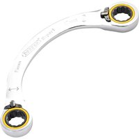 Draper Expert Hi Torq Double Ring Ratchet Half Moon Spanner 15mm x 17mm Draper Expert Hi Torq Double Ring Ratchet Half Moon Spanner 15mm x 17mm