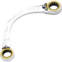 Draper Expert Hi Torq Double Ring Ratchet Half Moon Spanner 19mm x 22mm Draper Expert Hi Torq Double Ring Ratchet Half Moon Spanner 19mm x 22mm