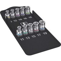 8790 HMC HF Zyklop 9 Piece 1 2" Drive Lock On Socket Set