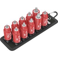 10 Piece 3 8 Drive Belt B VDE 1 Zyklop Torx Hex Bit Socket Set