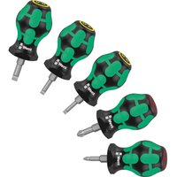 5 Piece Stubby Kraftform Phillips Slot Screwdriver Set