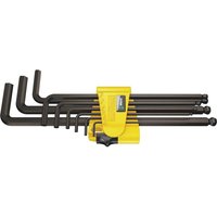 9 Piece BlackLaser Hex Plus Key Set Imperial