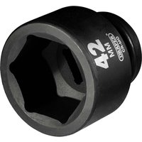 Draper Expert 3/4" Drive Hexagon Impact Socket Metric 3/4" 42mm Draper Expert 3/4" Drive Hexagon Impact Socket Metric 3/4" 42mm