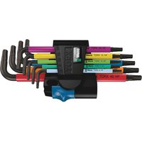 9 Piece Coded Holding Torx Allen Key Set