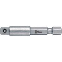1 4" Hex Shank Socket Adaptor 50mm 3 8"