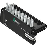 10 Piece Slotted Phillips Pozi Screwdriver Bit Set