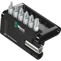 7 Piece Mini Check Pozi Screwdriver Bit Set