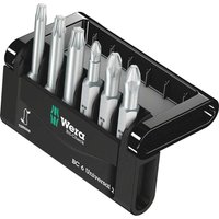 6 Piece Mini Check Phillips Pozi Torx Screwdriver Bit Set