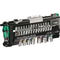39 Piece 1 4" Drive Tool Check Plus Bit Socket Set Imperial