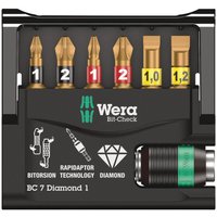 7 Piece Bit Check Diamond Bitorsion Screwdriver Bit Holder Set