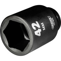 Draper Expert 3/4" Drive Deep Hexagon Impact Socket Metric 3/4" 42mm Draper Expert 3/4" Drive Deep Hexagon Impact Socket Metric 3/4" 42mm